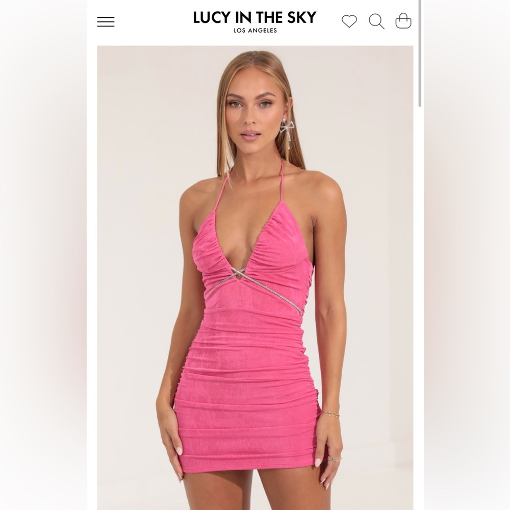 Lucy in The Sky Pink Dress